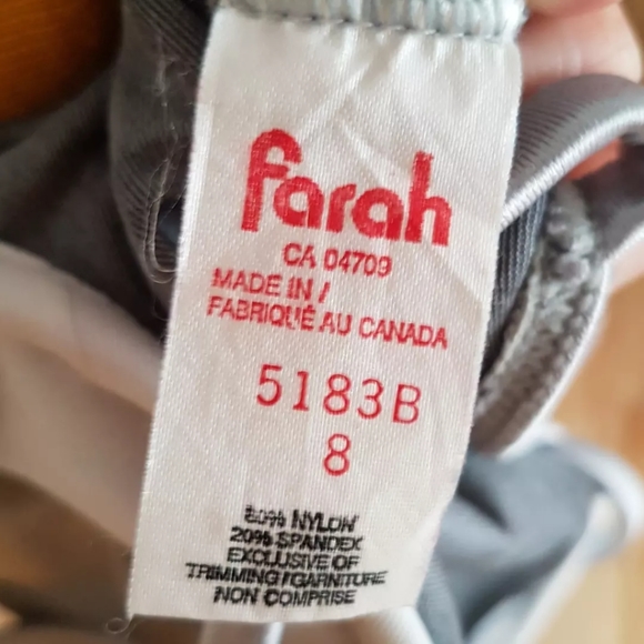 Vintage metallic one piece swim suit - Picture 5 of 5